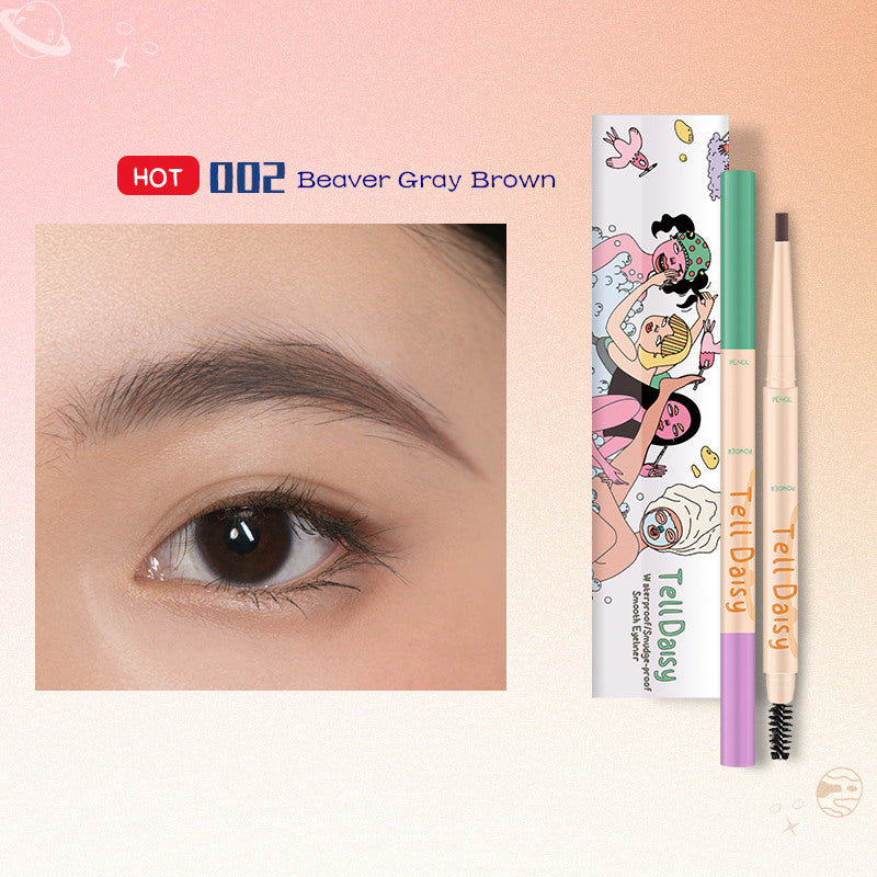 TellDaisy 3-i-1 Vandfast Machete Øjenbrynsblyant T3723