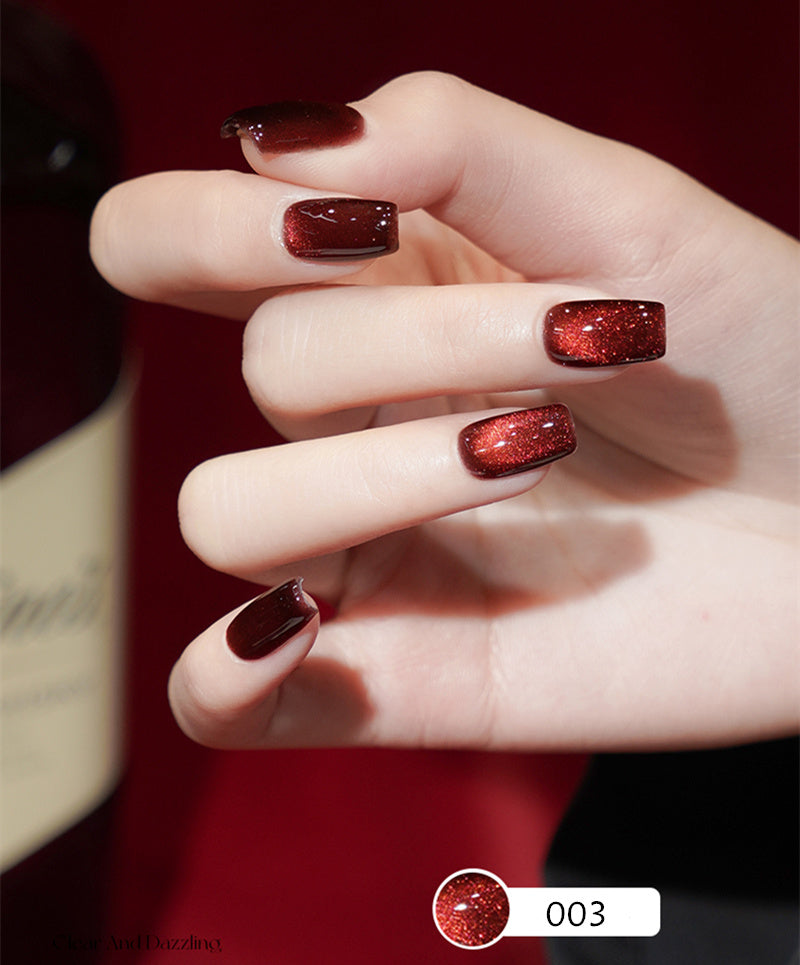 KellyKessa 15ml Queen of Hearts Small Bulb Cat Eye Gel Polish T4066