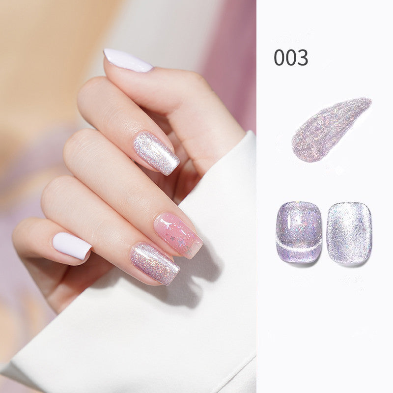 طلاء جل عيون القطة مرآة أورورا من كيلي كيسا، 6 مل، T4068