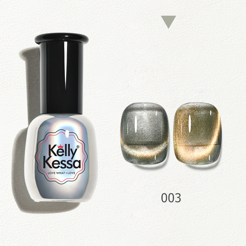 KellyKessa 15ml Professional Olive Green Series Cat Eye Gel Polish T3497