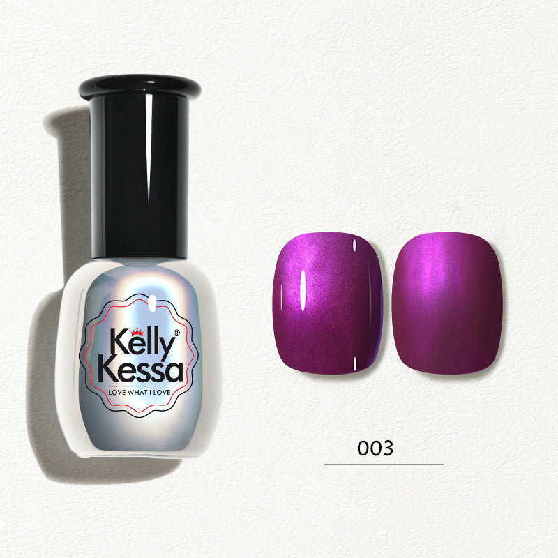 KellyKessa 15ml Titanium Red Mirror Gel Polish T4073