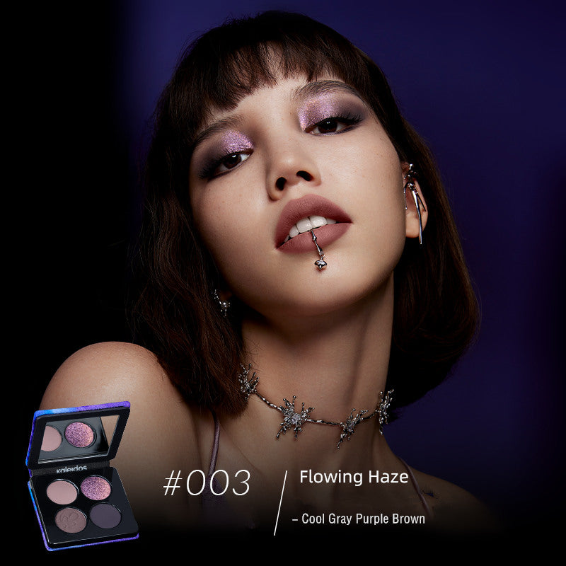 KALEIDOS 4-Color Diamond Shimmer & Matte Eyeshadow Palette T3528