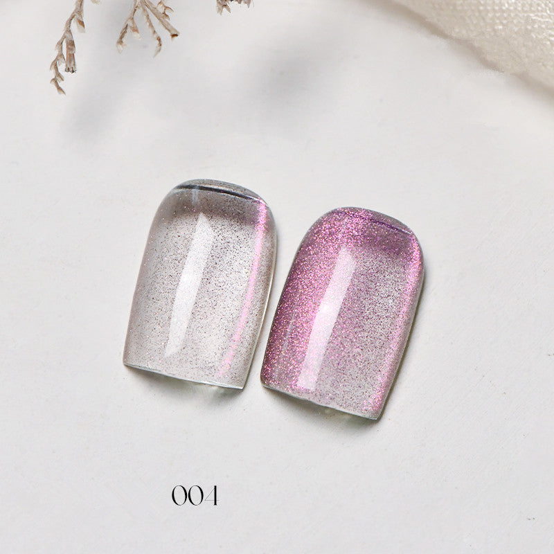 KellyKessa 15ml Cherry Blossom Dream Fireworks Cat Eye Gel Polish T4053