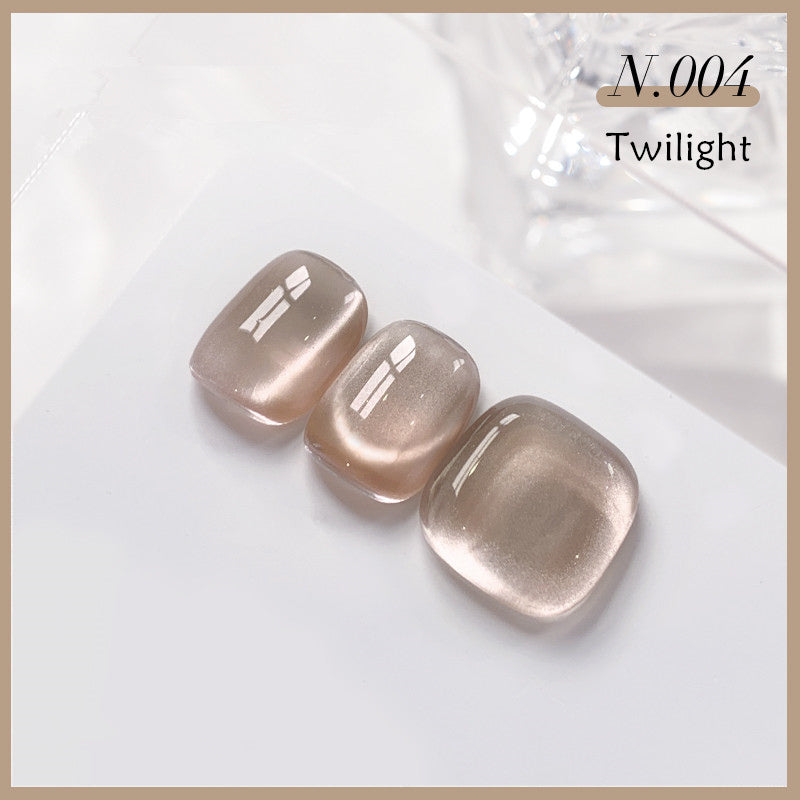 KaSi 15ml Mirror Glass Satin Moonlight Cat Eye Gel Polish T4048