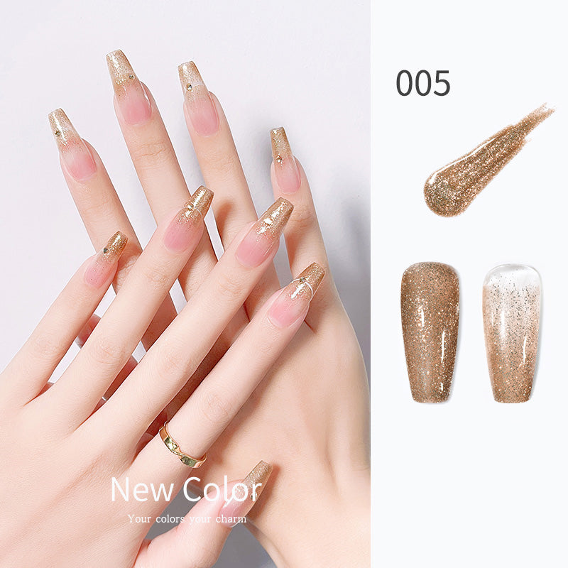KellyKessa 15ml Professional Champagne Series Glitter Gel Polish T3500