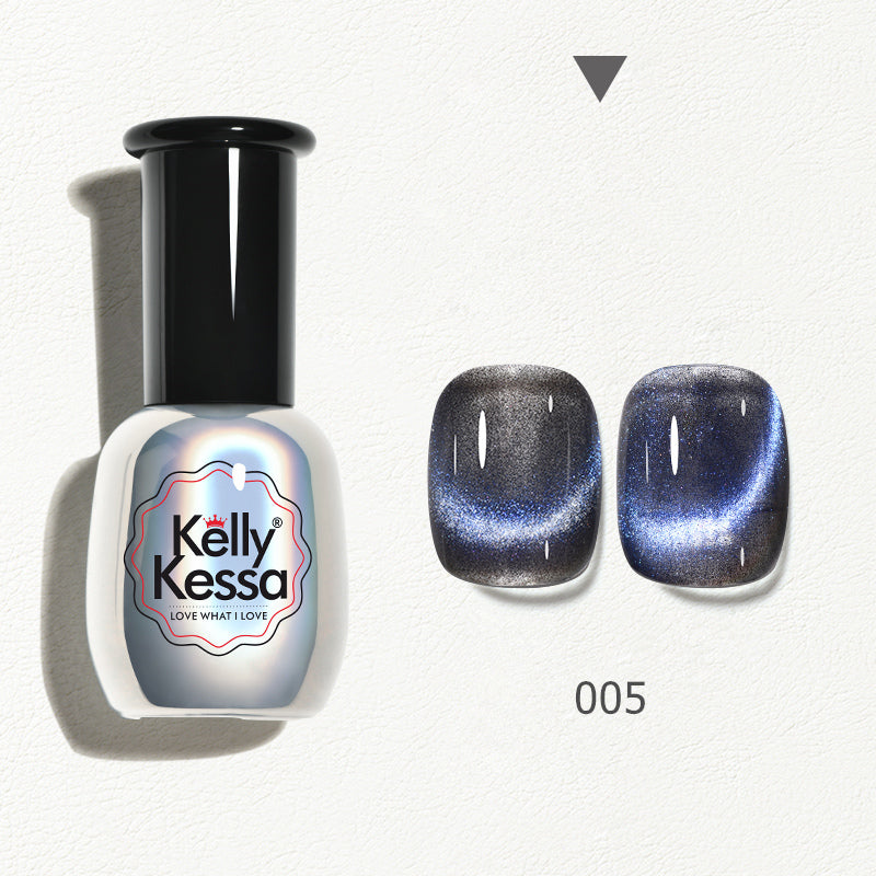 KellyKessa 15ml Professional Olive Green Series Cat Eye Gel Polish T3497
