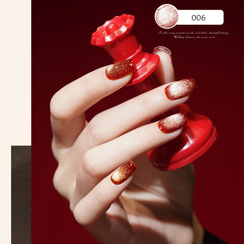 KellyKessa 15ml Queen of Hearts Small Bulb Cat Eye Gel Polish T4066