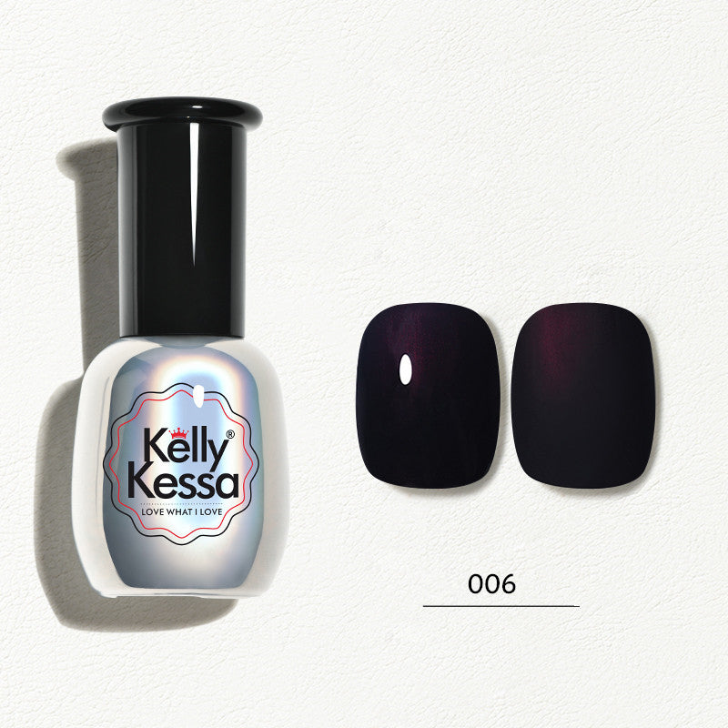 KellyKessa 15ml Titanium Red Mirror Gel Polish T4073