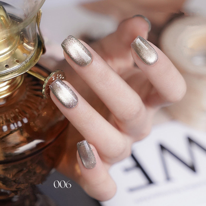 KellyKessa 15ml Green Starry Collection Cat Eye Gel Polish T4163