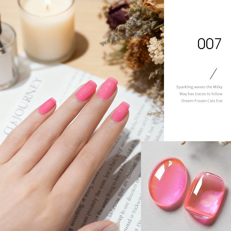 KellyKessa 15ml Macaron Glass Glaze Gel Polish T5611