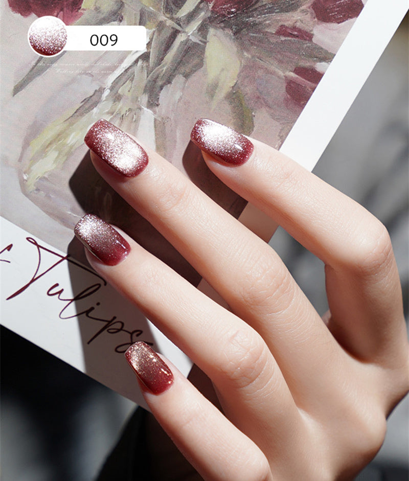 KellyKessa 15ml Queen of Hearts Small Bulb Cat Eye Gel Polish T4066