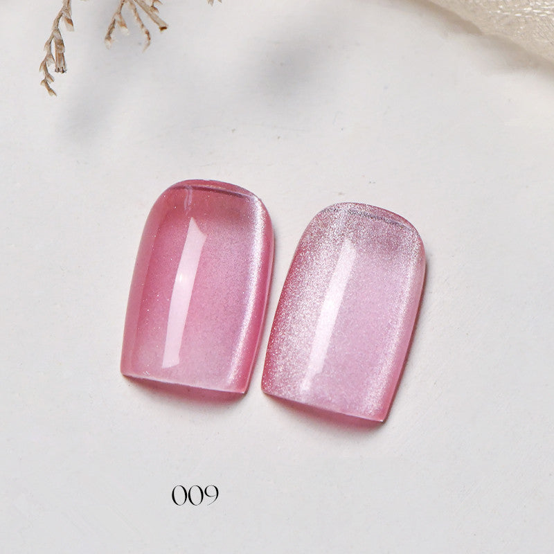 KellyKessa 15ml Cherry Blossom Dream Fireworks Cat Eye Gel Polish T4053