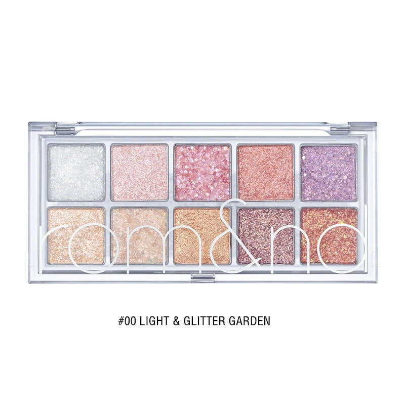 ROMAND 10 Colors Matte & Pearlescent Eyeshadow Palette T4137