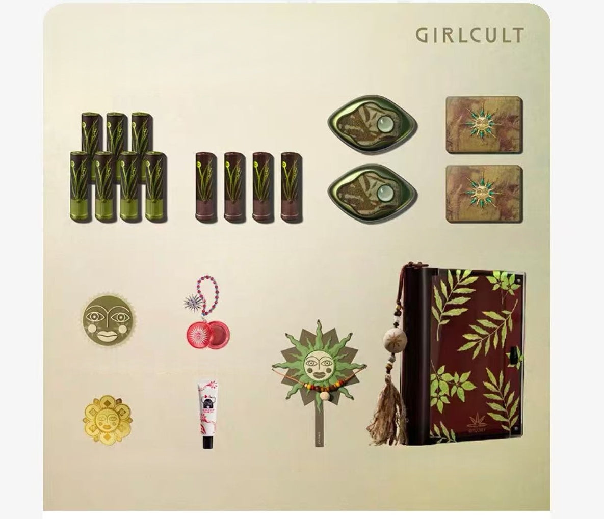 Girlcult Compendium of Materia Medica Collection Makeup Gift Box T4485