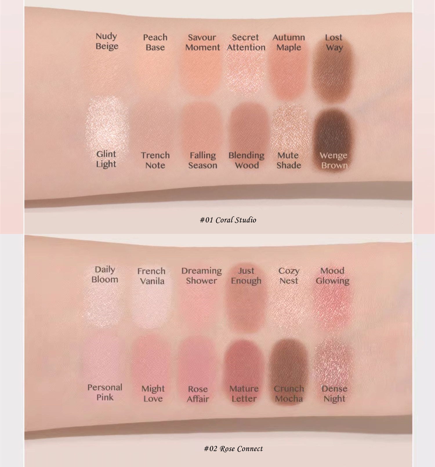 CLIO Star River Sand Sea 12 Colors Eyeshadow Palette T4342