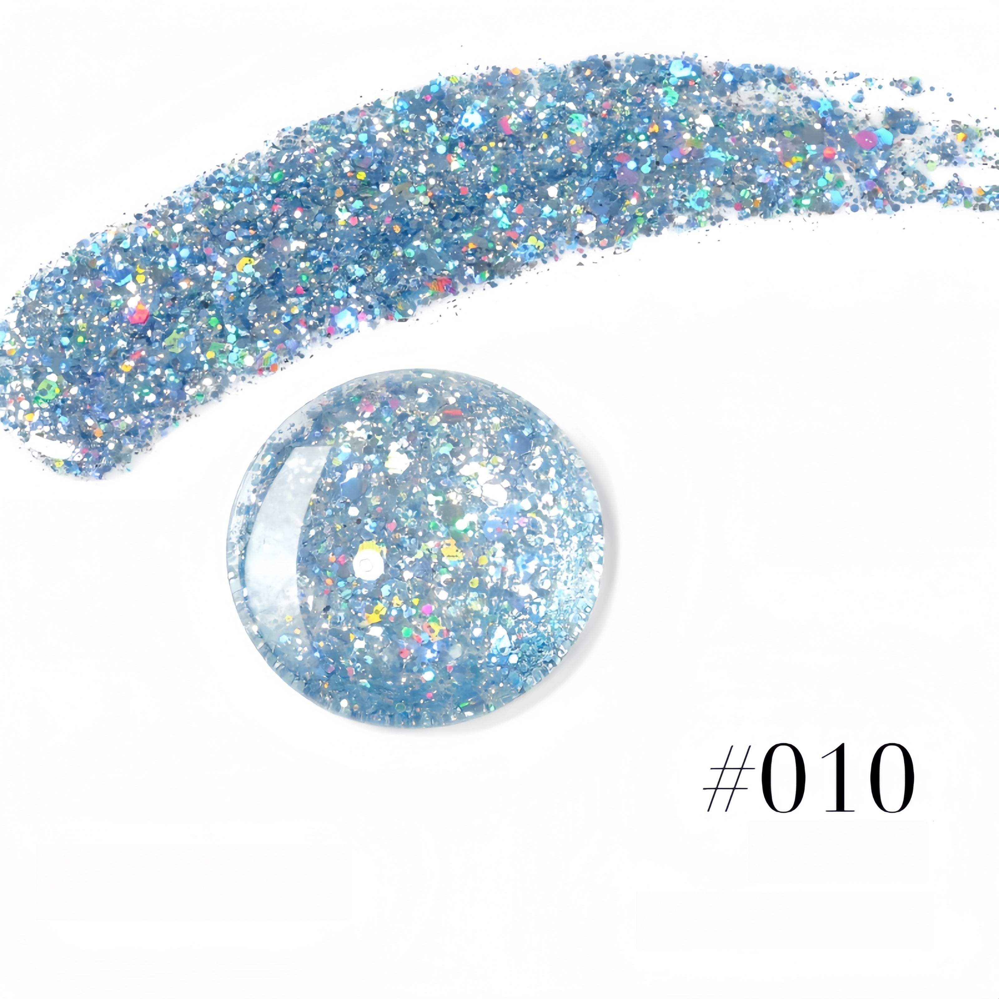 DANZHIHE 12g Ice Crystal Diamond Glitter Gel Polish T4712