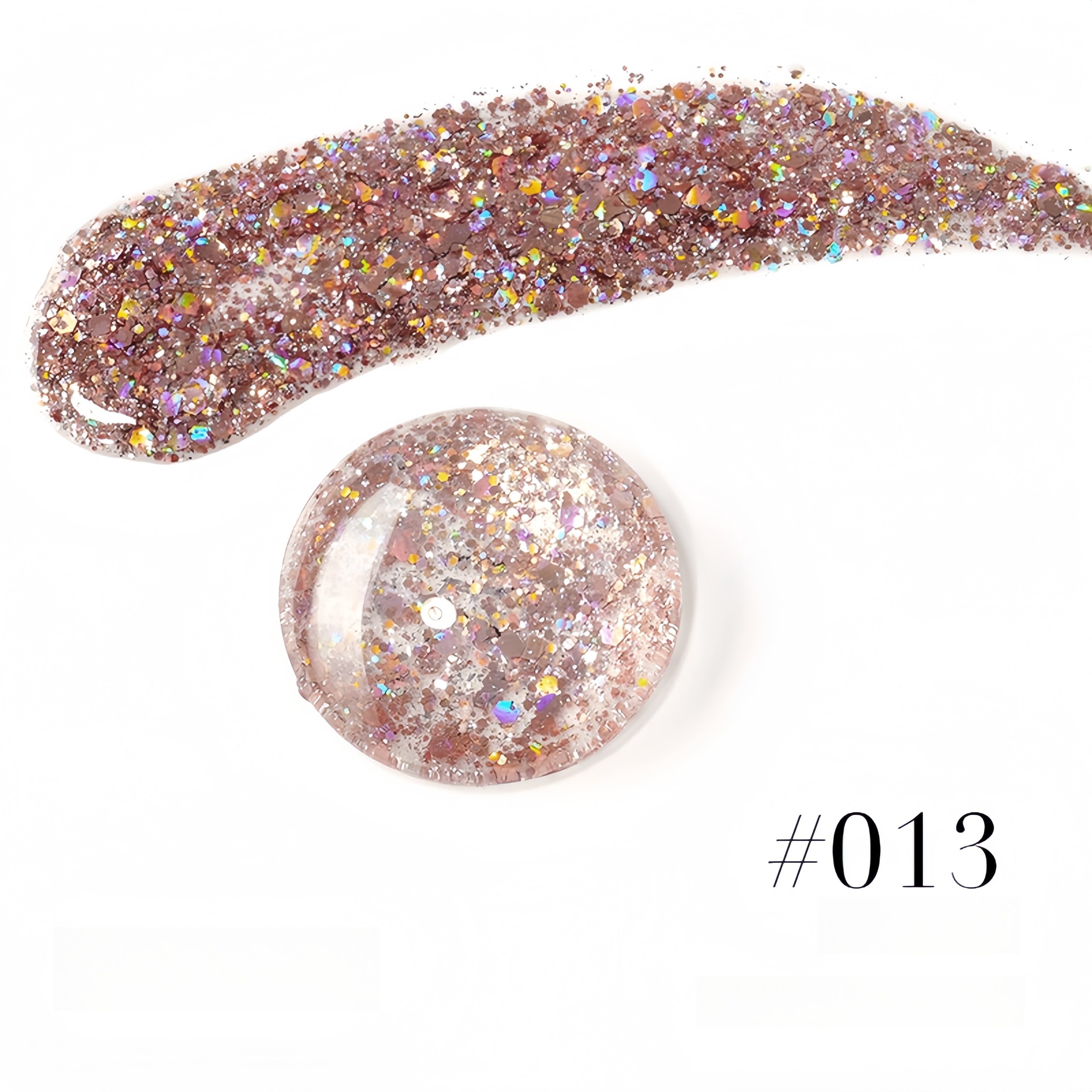 DANZHIHE 12g Ice Crystal Diamond Glitter Gel Polish T4712