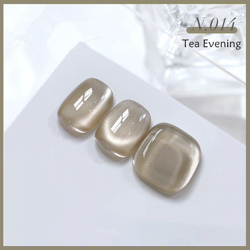 KaSi 15ml Mirror Glass Satin Moonlight Cat Eye Gel Polish T4048