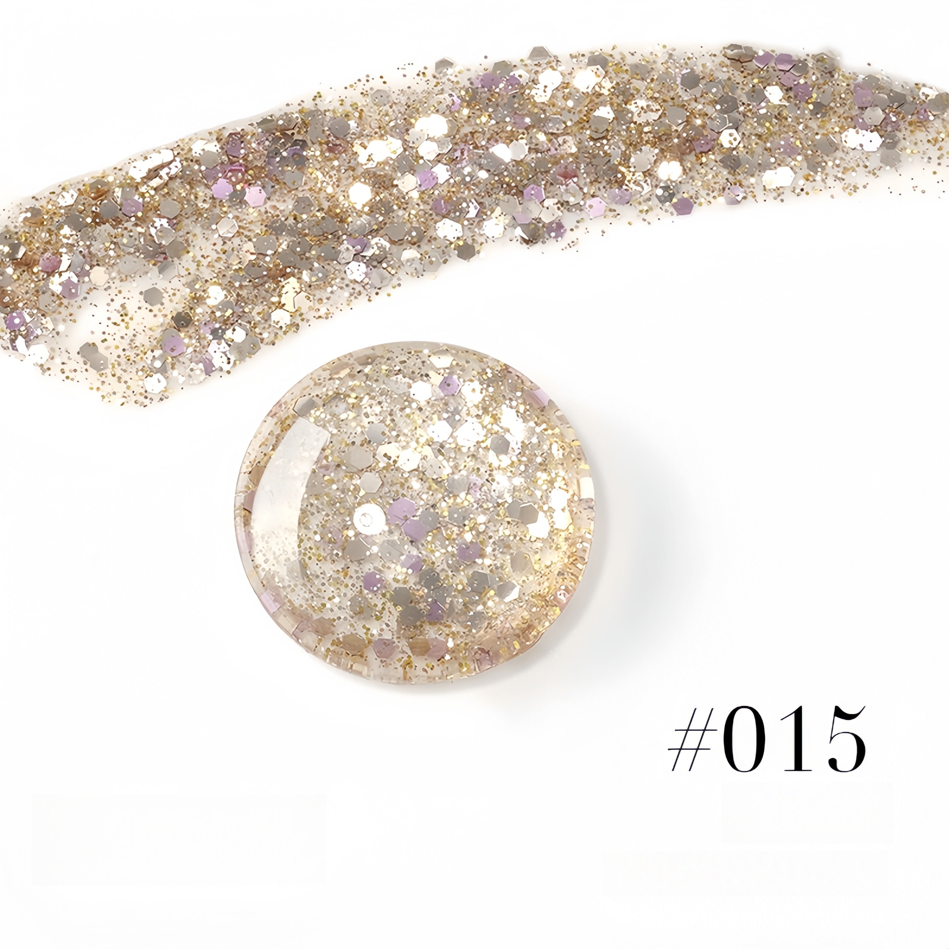 DANZHIHE 12g Ice Crystal Diamond Glitter Gel Polish T4712