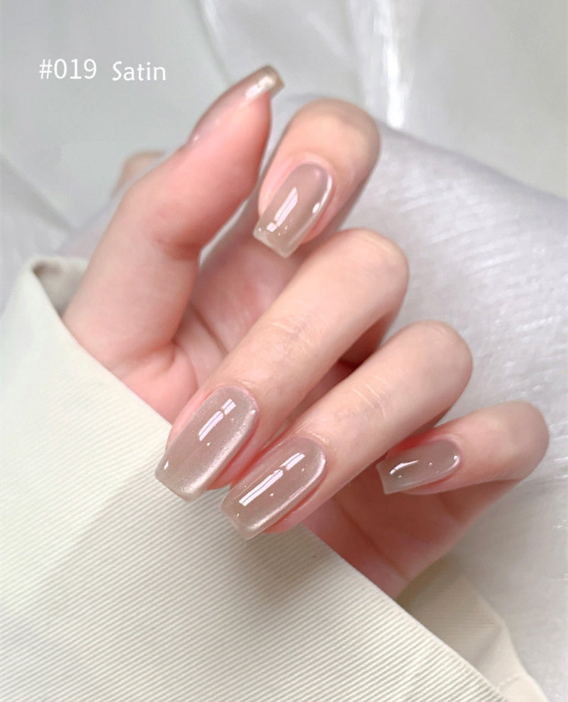 KaSi 15ml Mirror Glass Satin Moonlight Cat Eye Gel Polish T4048