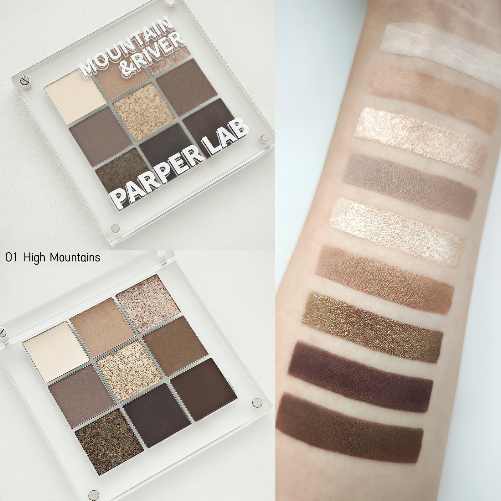 PARPER LAB Endangered Species 9-Color Eyeshadow Palette T4510