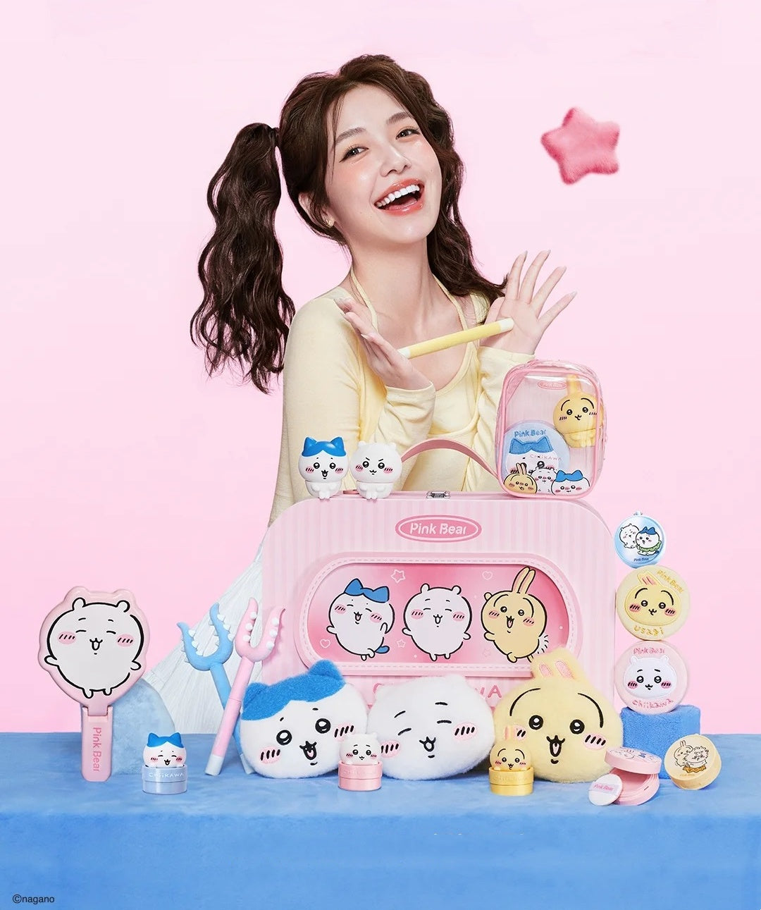 Pink Bear X CHIIKAWA Collection Eyeshadow Palette T5250