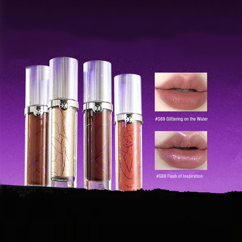 Girlcult Garden Dream Series Color Change Diamond Shimmer Matte Lip Glaze T3440