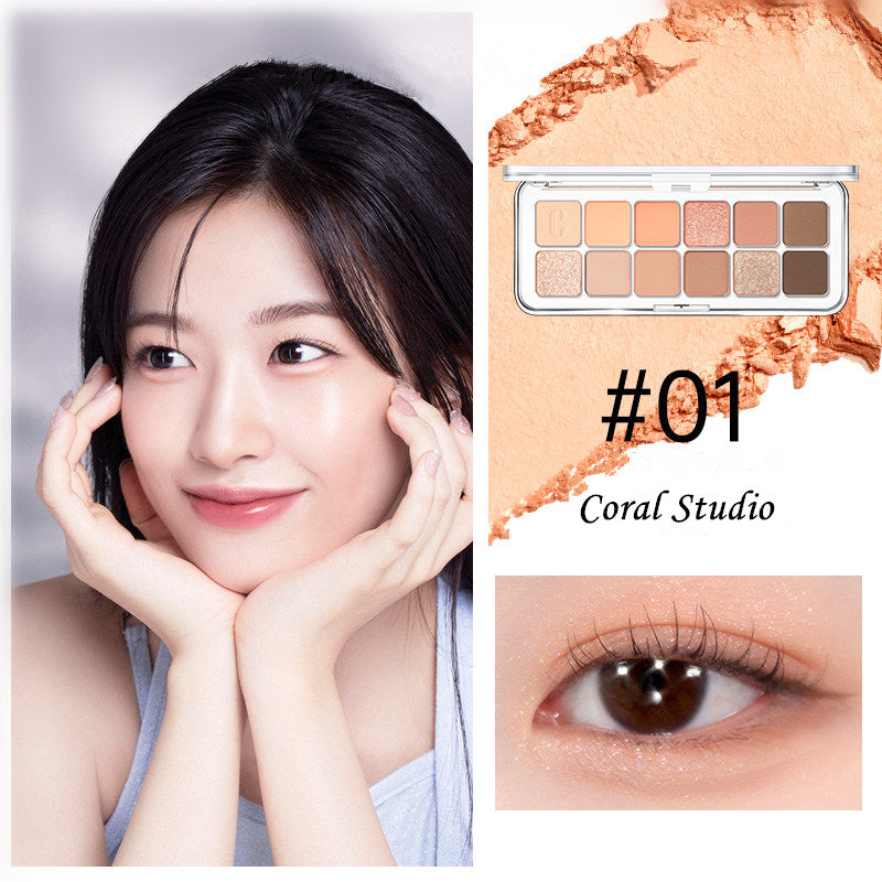 CLIO Star River Sand Sea 12 Colors Eyeshadow Palette T4342
