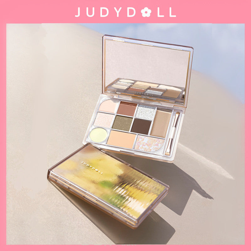 JUDYDOLL 10 Color All-In-One Makeup Eyeshadow Palette T2984 (New Colors Launch)