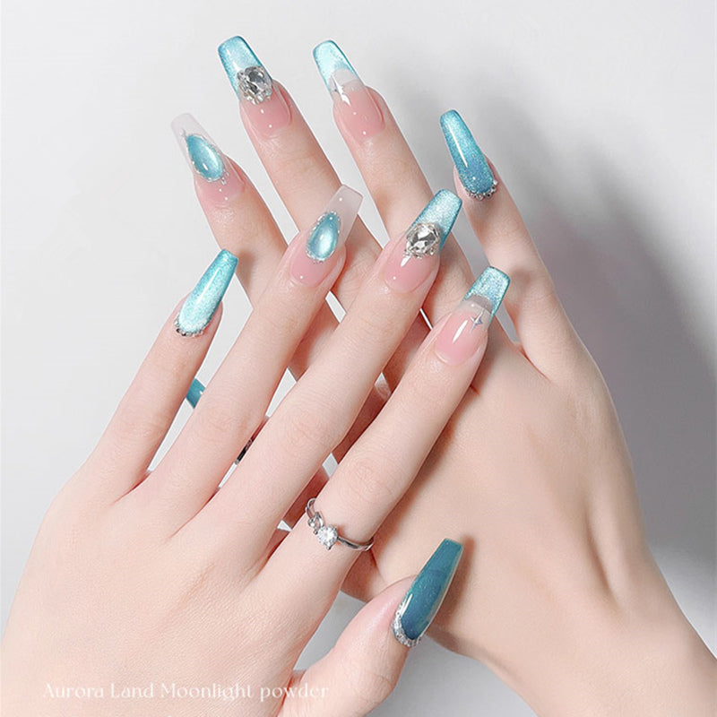 طلاء جل عيون القطة الاحترافي من كيلي كيسا، 6 مل، لون مونيه آند ستارز، T3491