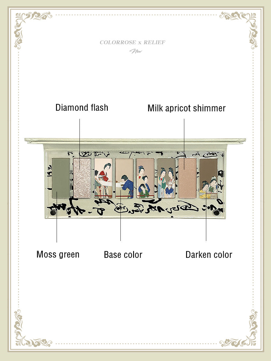 لوحة ظلال العيون "أرتيست فانتسي" من كولور روز، 8 ألوان، T3831