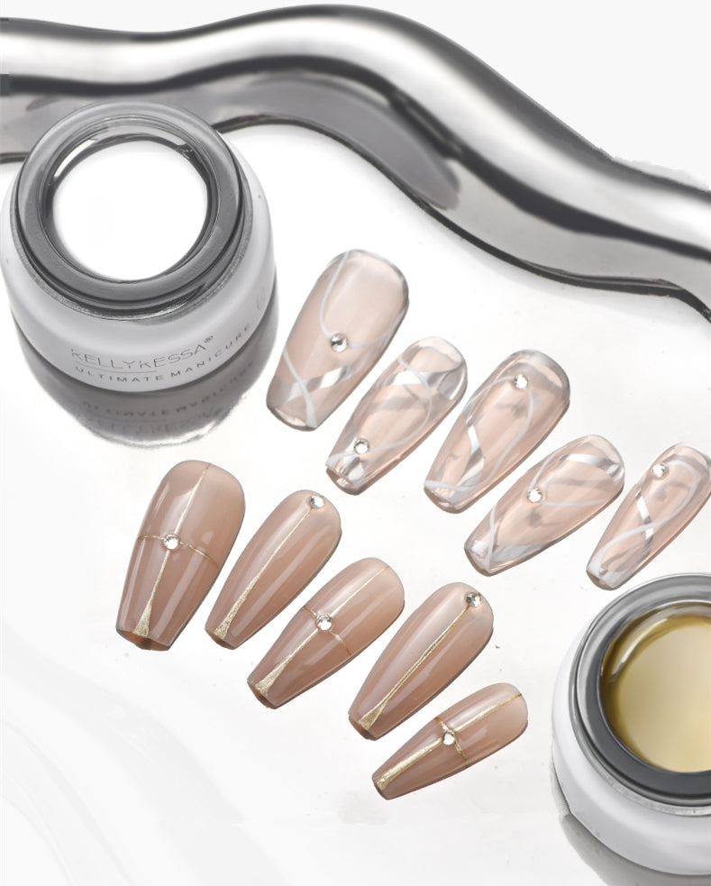 KellyKessa 6g Professional Nail Art Design Mirror Metallic Gel Polish T3492