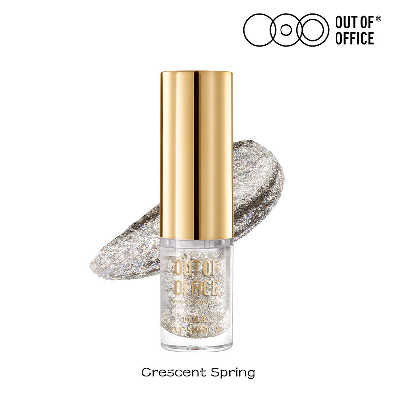 OUT-OF-OFFICE Galaxy Sparkle Pearlescent & Matte Liquid Eyeshadow T3755