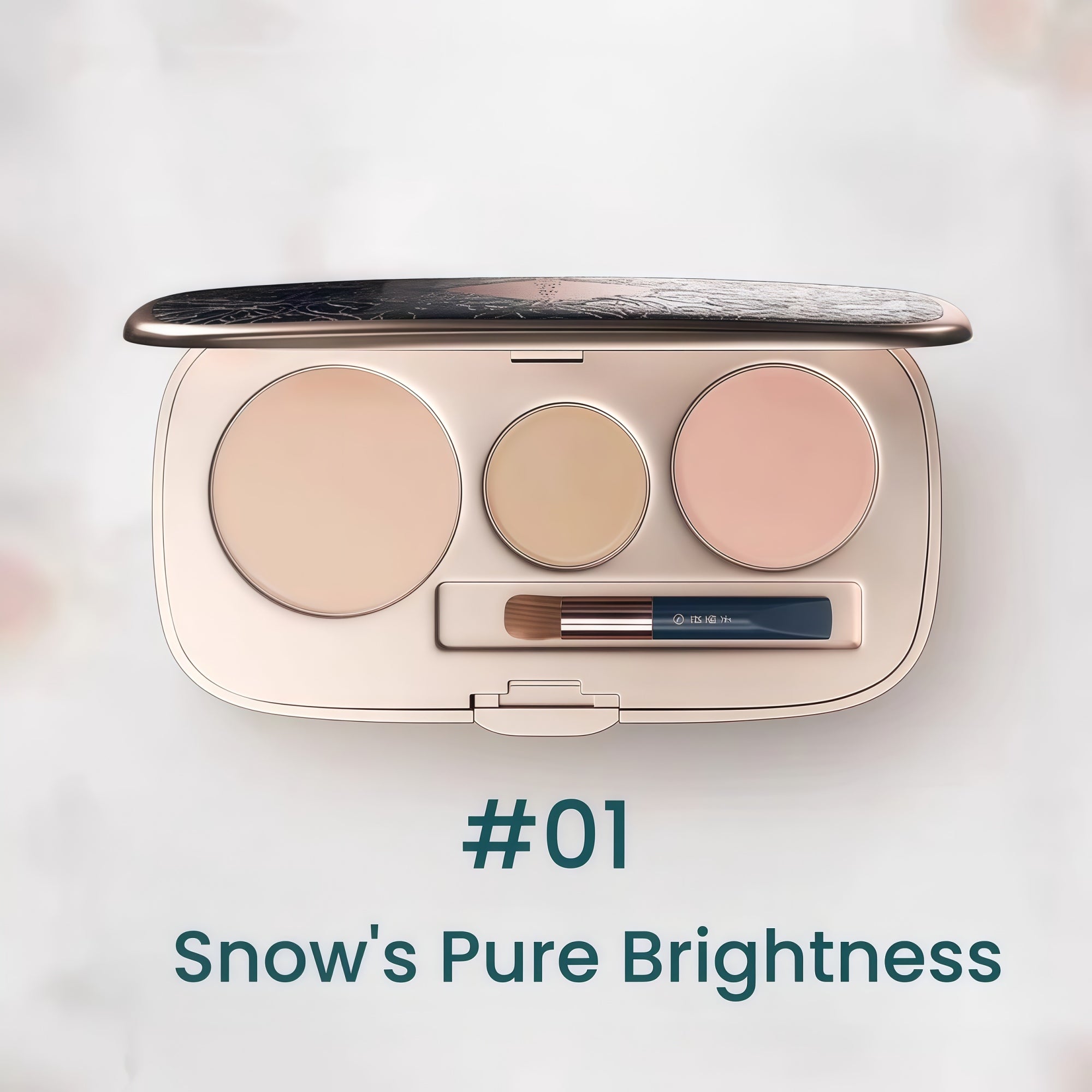 Florasis Smooth Moist Three-color Concealer Palette T5489