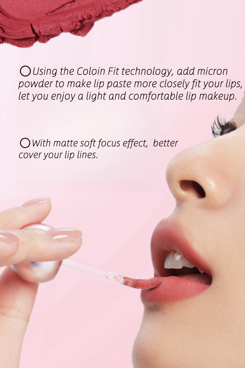 PINK BEAR Long-wear Silky Ceamy Matte Lip Mud T4313