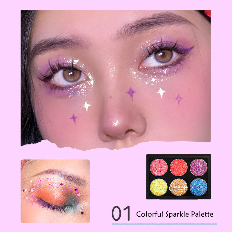 CARMELA Fantasy Sequin Eyeshadow Palette T4221