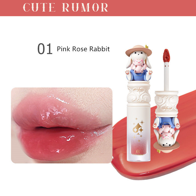 CUTE RUMOR Garden Party Series Moisturizing Mirror Lip Glaze T3701