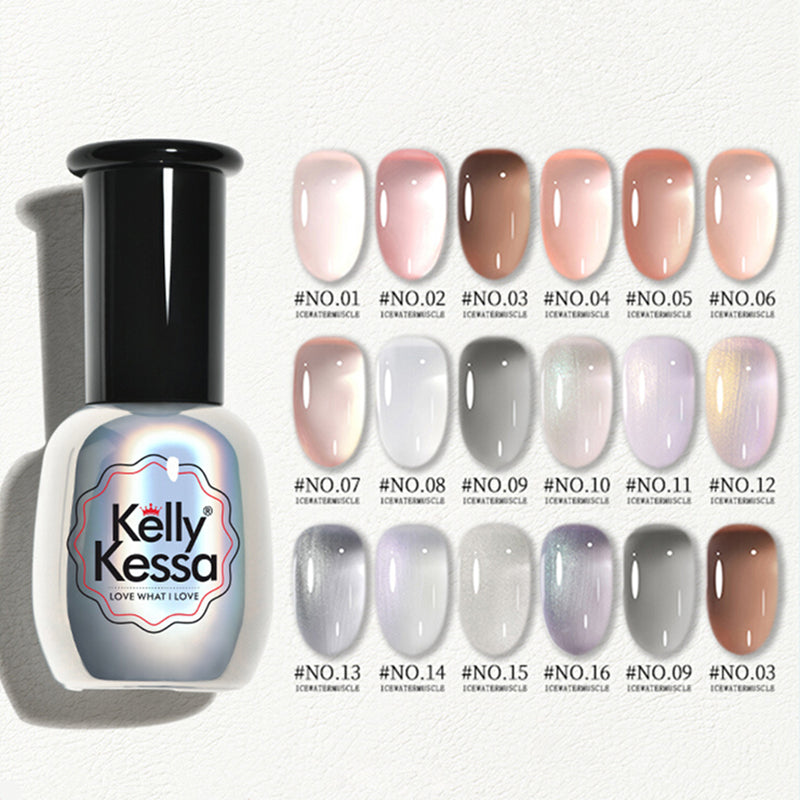 KellyKessa 15ml Professional Gilt Cake Series Gel Polish T3157