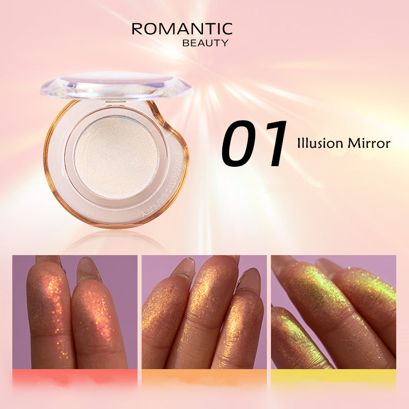 ROMANTISK SKØNHED Monokromatisk kameleon highlighterpulver T3880