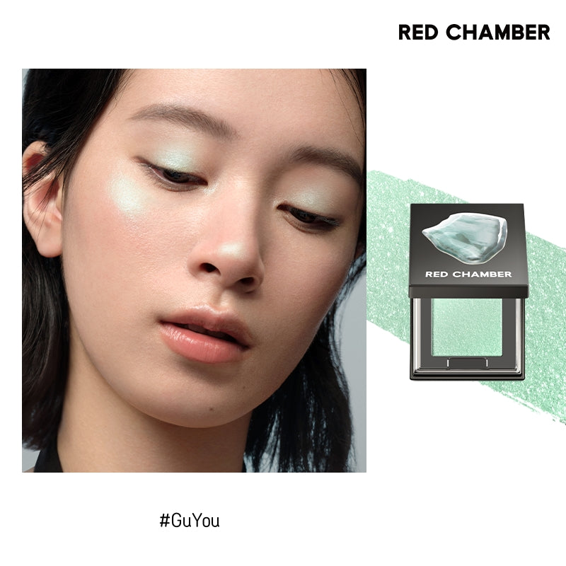 RED CHAMBER Gemstone Powder Crystal Diamond Eyeshadow T4291