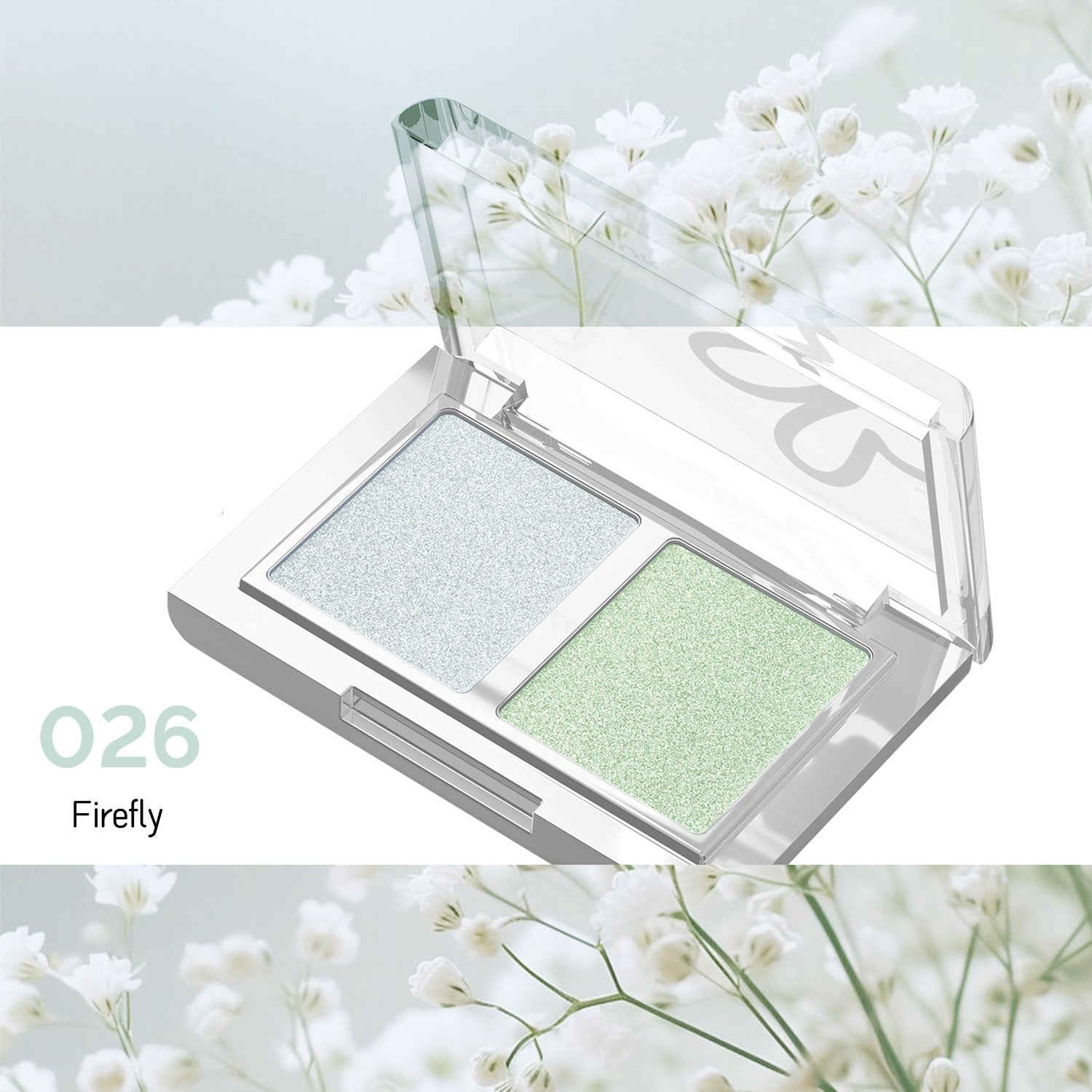 HYNTOOR Vinca Collection 2-Color Eyeshadow Palette T4827