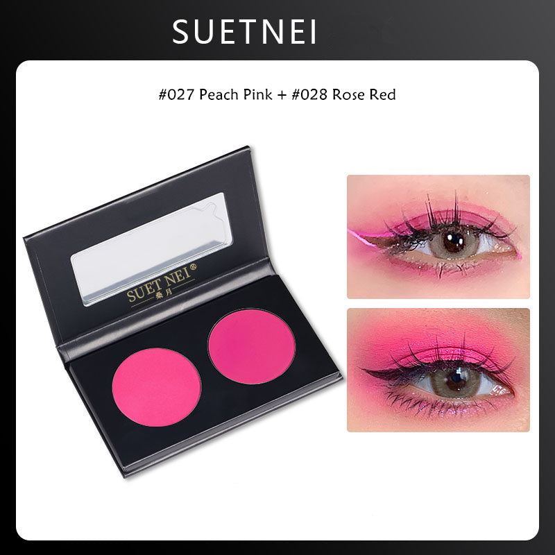 SUET NEI Pink Series Monochrome Matte Eyeshadow T3907