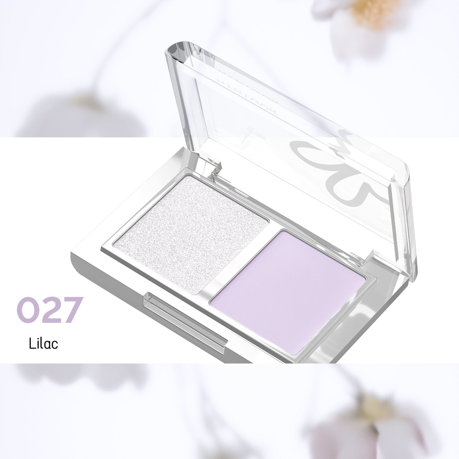 HYNTOOR Vinca Collection 2-Color Eyeshadow Palette T4827