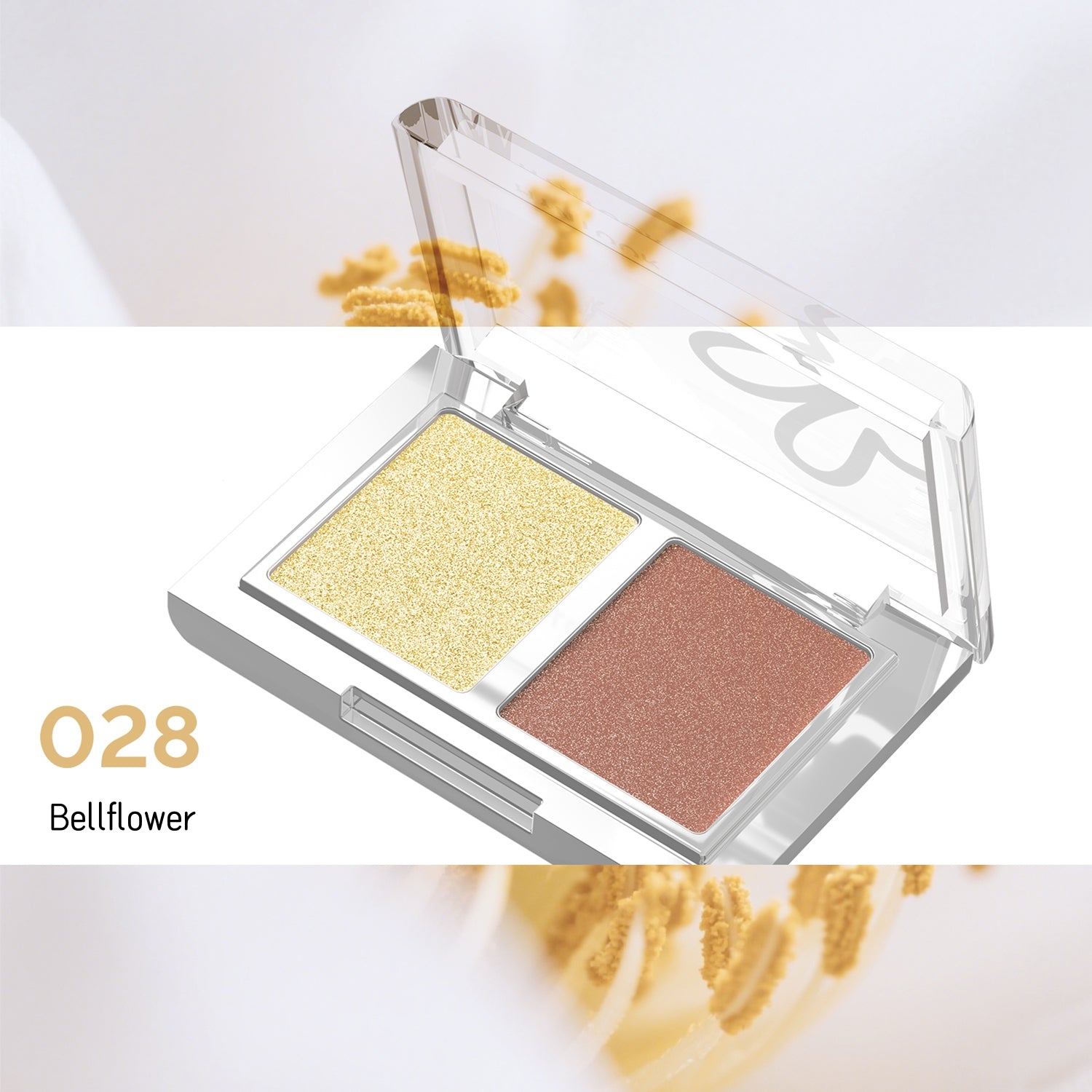 HYNTOOR Vinca Collection 2-Color Eyeshadow Palette T4827