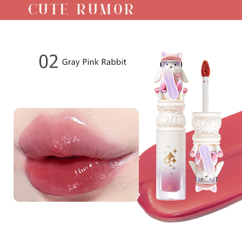CUTE RUMOR Garden Party Series Moisturizing Mirror Lip Glaze T3701