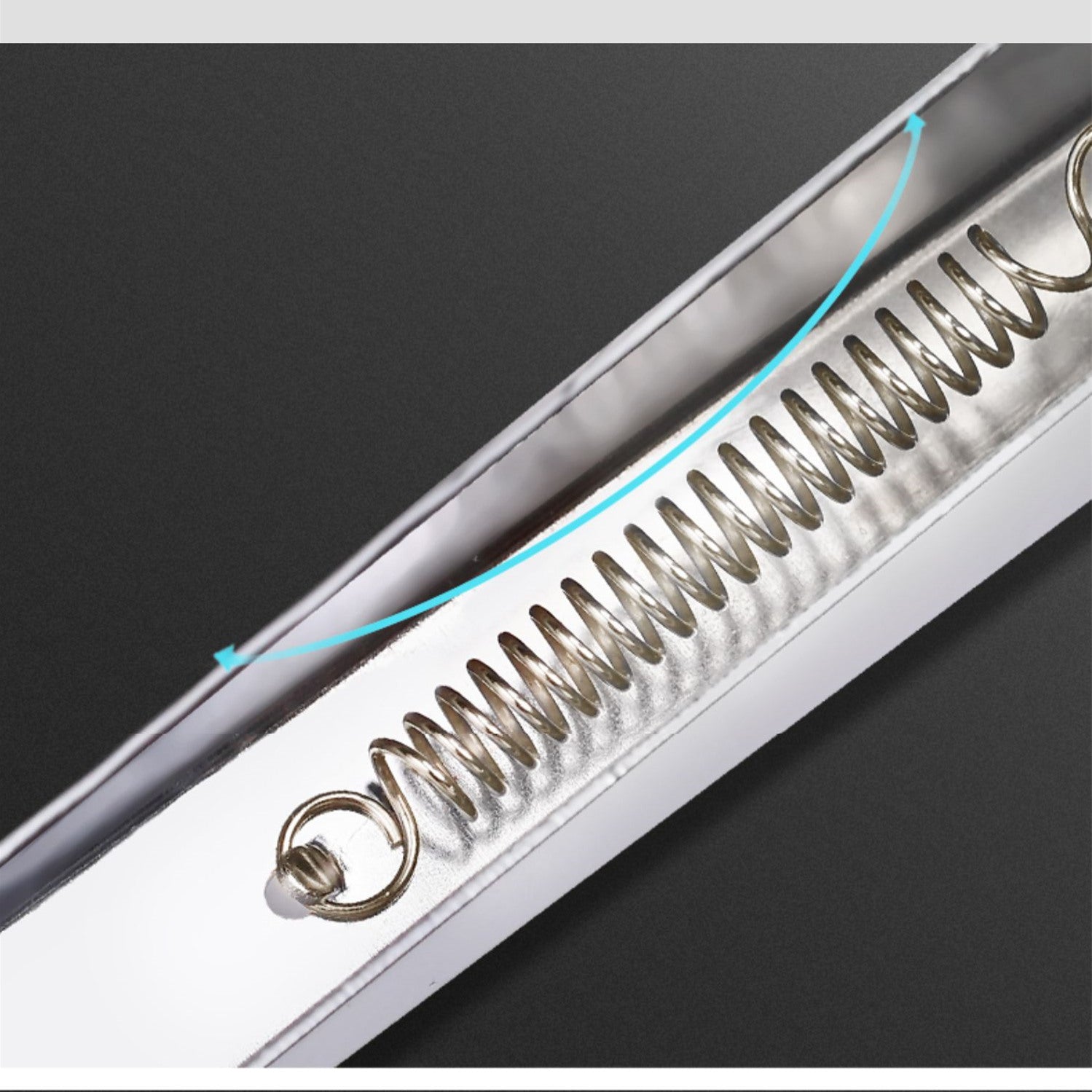 KaSi U-shaped Flat Scissors For Acrylic Extension Nails T3300