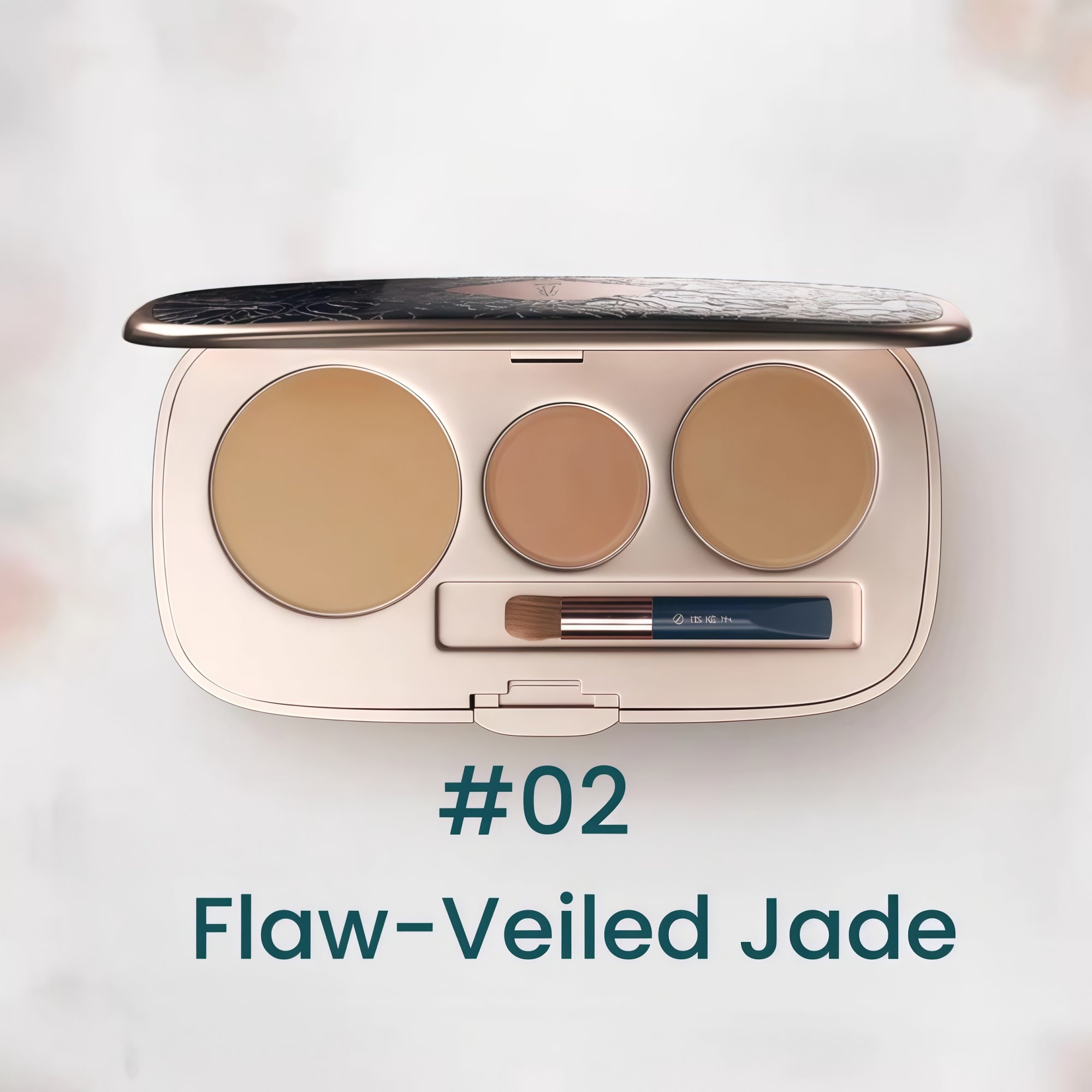 Florasis Smooth Moist Three-color Concealer Palette T5489