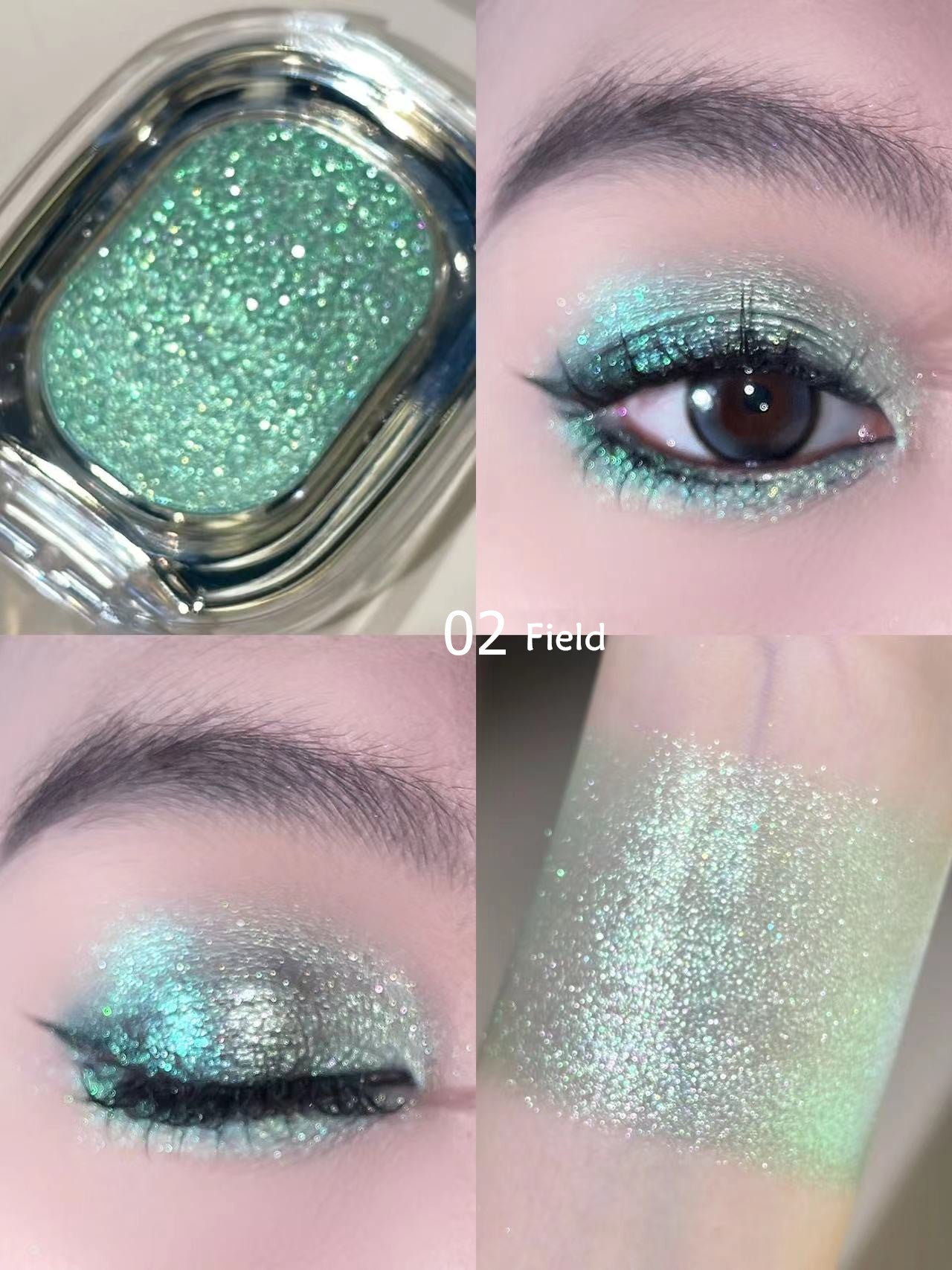 CHARMACY Pearlescent Chameleon Gradient Eyeshadow T3954