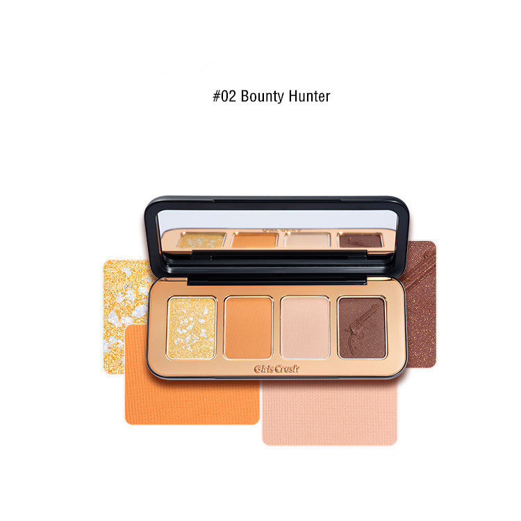 Girls Crush Adventure Game Series 4-Color Eyeshadow Palette T3685