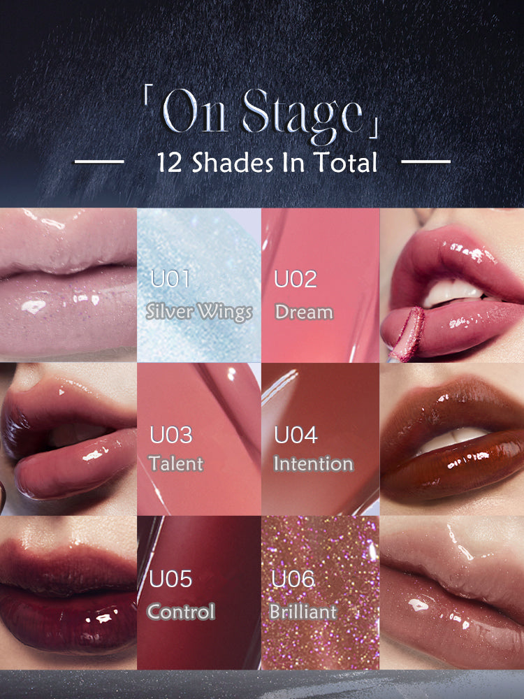 Uhue On Stage Series 6D Diamond Mirror Lip Glaze T4018